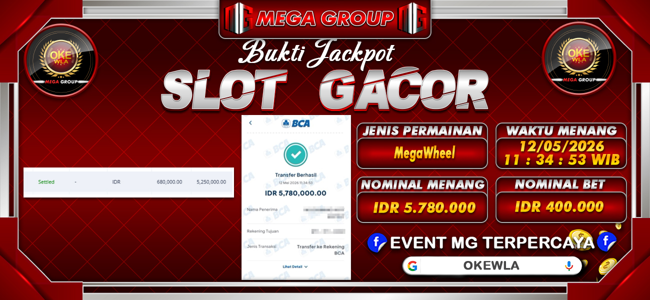 Bukti JP situs Okewla hari Selasa, 12 Mei 2026